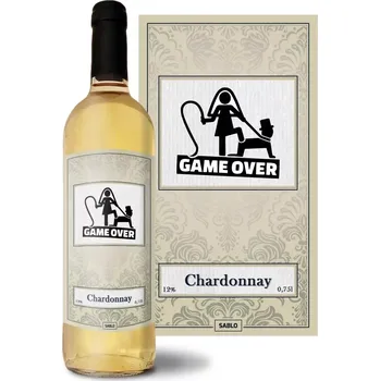 Víno Sablio Bílé víno Game over: 0,75 l