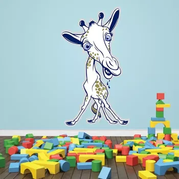 samolepka Sablio Samolepka na zeď: Žirafa 2 - 35x60 cm