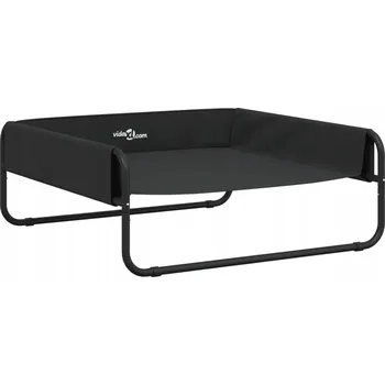 Pelíšek pro psa Zvýšené Pelíšek pro Psa z Oxford Látky a Ocelovým Rámem, 85x85x33cm,