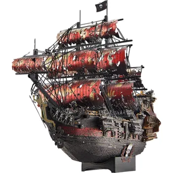 ostatní stavebnice Piececool 3D Pirátská loď Královny Anny 439 dílků