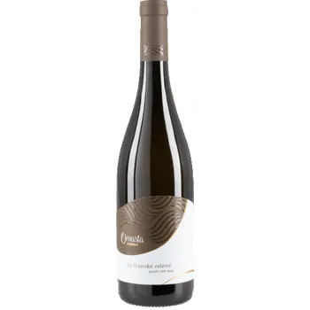 Víno Sylvánské zelené 2024, pozdní sběr, Vinařství Omasta, polosuché