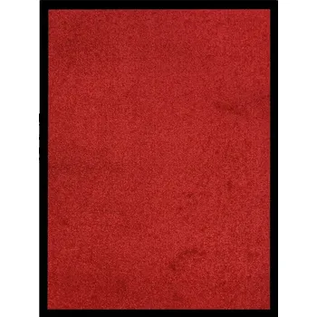 Rohožka Velurová rohožka 40x60 cm Červená
