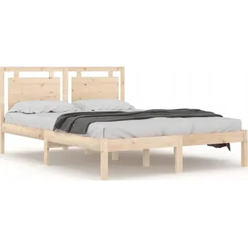 Postel Dřevěná postel G03V 200x200 dub