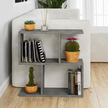 Konferenční stolek Konferenční stolek VerDesign obdélníkový 60 x 20 x 60 cm, odstíny šedé, šedý