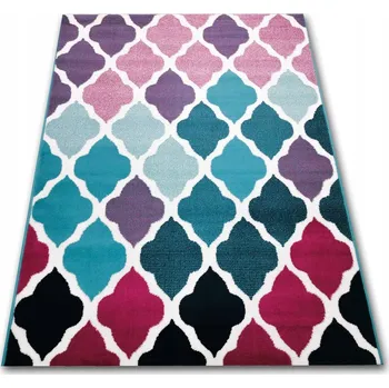 Koberec KOUPELNOVÁ PŘEDLOŽKA / KOBEREC ALFA BCF 80X150 - MODERNÍ DESIGN, MĚKKÝ