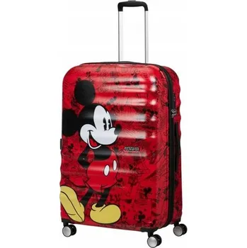 American Tourister Velký tvrdý kufr ABS WAVEBREAKER DISNEY SPINNER 77 cm 96 l