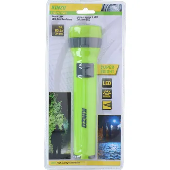 Svítilna KINZO klasická TAKTICKÁ LED SVÍTILNA 23,5 cm 3W