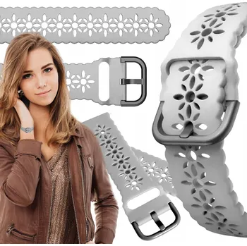 Příslušenství k chytrým hodinkám Řemínek pro Huawei Watch GT 5 Pro 46mm chytré hodinky šedý řemínek 22mm