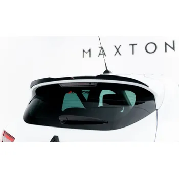 Auto-moto Maxton Design prodloužení spoileru pro Renault Clio RS Mk4, černý lesklý plast ABS