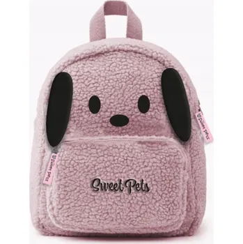 Městský batoh Batoh předškolní batoh Beniamin pro chlapce, dívky, unisex, růžový