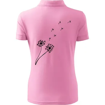 Pampeliška - Polokošile dámská Pique Polo - XS ( Růžová )