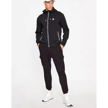 Oblečení a móda EA7 Emporio Armani Mikina 8NPM20 PJ4EZ 1200 Černá Regular Fit XXL