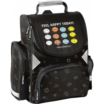 Školní batoh Školní batoh jednokomorový Paso černý, vícebarevný 1 l