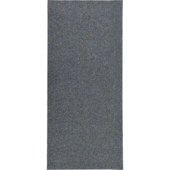 Koberec Jehličkový koberec protiskluzový šedý 100 x 250 cm, 70% PP, 30% PES