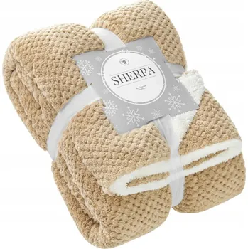 deka Deka Spod Igły i Nitki polyester 150 cm x 200 cm béžová