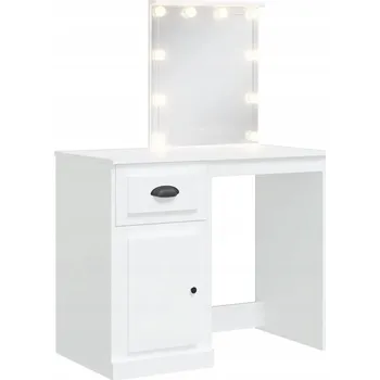 Toaletní stolek Toaletní Stolek G010V bílá 12 x 12 x 12 cm