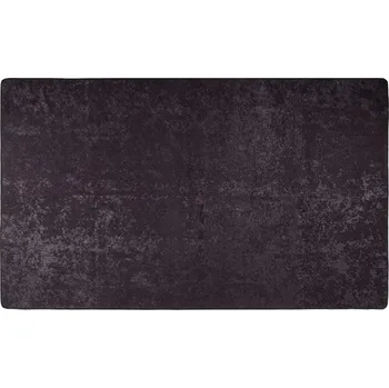 Koberec Koberec sametový protiskluzový, antracitový, 120x180 cm, 100% polyester