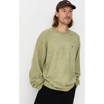 Pánský svetr Carhartt WIP Curtis (tangled brass) XL, zelená