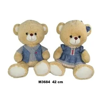 plyšák Miś w ubranku 42cm MIX (pl, 2000, Sun-Day)