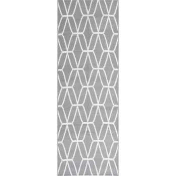 Koberec Koberec ARAKIL dvouvrstvý žakárový šedý 80 x 250 cm