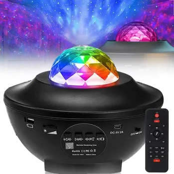 Projekční technika PROJEKTOR NOČNÍ OBLOHY S BLUETOOTH REPRODUKTOREM, OVLÁDÁNÍ DÁLKOVÝM OVLADAČEM, PRO DĚTSKÉ POKOJE
