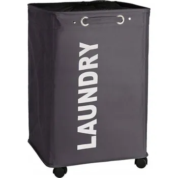 Koš na prádlo Volně stojící koš na prádlo Wenko 79 l černý