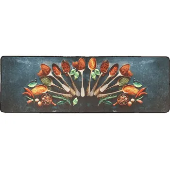 Koberec Kuchyňský koberec sametový vícebarevný s potiskem 60x180 cm