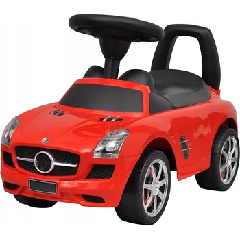 Dětské vozidlo Odrážedlo pro děti s klaksonem a zvuky, červené, 66,2x28,7x38