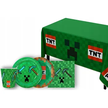 Sada nářadí Narozeninová sada Congee Pixely zelená, 45 dílů