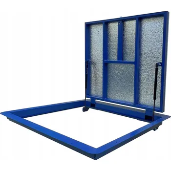 Poklop do sklepa Podlahový poklop 80 x 80 cm Hermetický Zápachotěsný Termoizolační