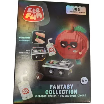ostatní stavebnice Stavebnice Elefun Fantasy Collection Hity ovoce 385 dílků DJ Jablko