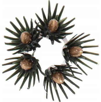 Vánoční dekorace Sada 7 dekorací na svícny a svíčky