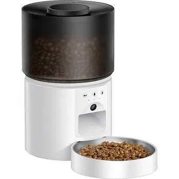 Miska pro psa Chytrý dávkovač potravin Rojeco RWSQA60O-3L s kamerou (bílý)