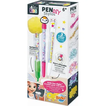 kreativní sada Buki: DIY sada - KAWAI propisky a fixy 6+ FK008