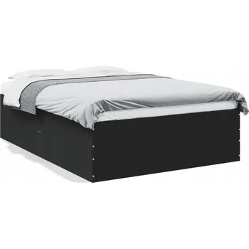 Postel Rám postele černý 193 x 123 x 45 cm, pro matraci 120 x 190 cm