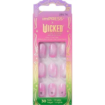 Umělé nehty Samolepicí umělé nehty WICKED limited WIM16X KISS imPRESS 30ks Velikost S