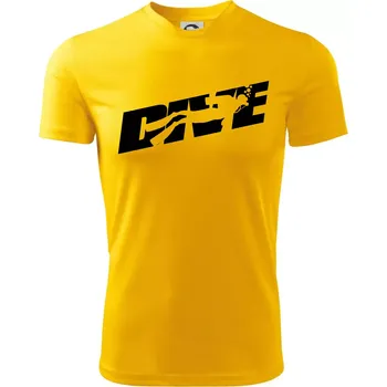 Chlapecké tričko Dive potápěč - Dětské triko sportovní (dresovina) - 146 cm/10 let ( Žlutá )