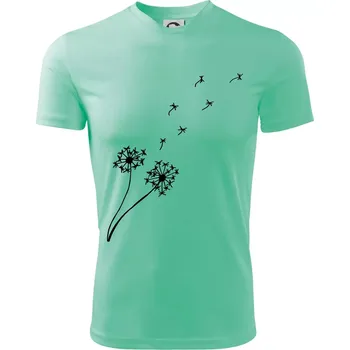 Pampeliška - Dětské triko sportovní (dresovina) - 158 cm/12 let ( Mátová )