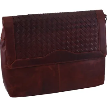 Kabelka Mercucio Dámská kožená crossbody kabelka koňak 390121