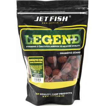 Jet Fish Boilie Legend Range 1kg 30mm Bioenzym Fish Losos/Asa