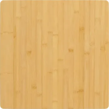 Konferenční stolek Bambusová deska na stolek, lakovaná, 50x50x1,5 cm