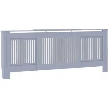 Obraz Kryt na radiátor MDF deska 2 x 2 cm šedý