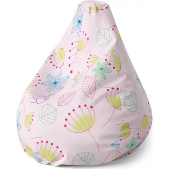 Sedací pytel Sablio Sedací vak Pear Barevné obrázky - 140 x 100 x 25 cm