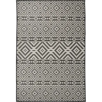 Koberec Venkovní Koberec z polypropylenu, UV odolný, černý, 160x230 cm