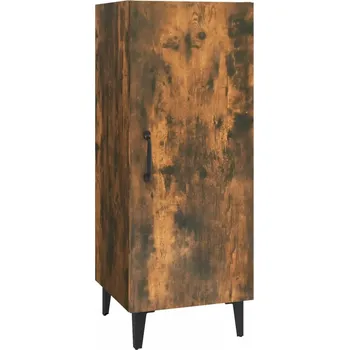 Komoda Koupelnová komoda z dřevotřísky, kouřový dub, 34,5x34x90 cm