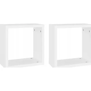 police Police dřevo G02V 2 x 2 cm bílá