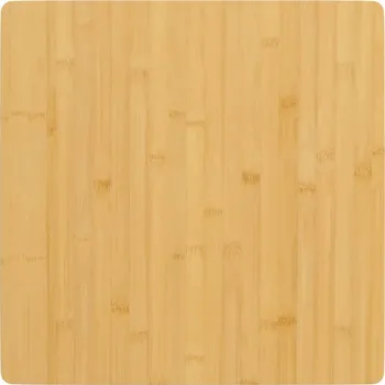 Stolová deska Bambusová stolová deska, lakovaná, 50 x 50 x 4 cm, zaoblené hrany