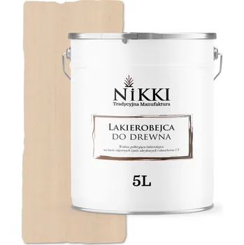 Lak na dřevo Lazurovací lak NIKKI 5 l béžový polomat