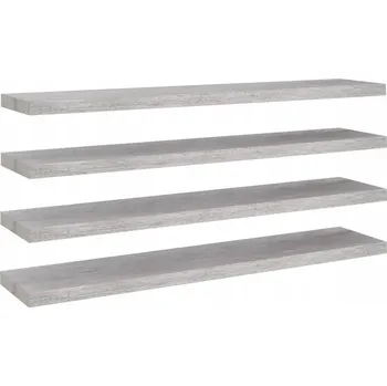 Obraz Polička deska MDF G02V 2 x 2 cm šedá