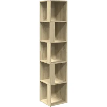 Komoda Rohová skříňka dub sonoma, 33 x 33 x 164,5 cm